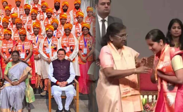 पतंजलि विश्वविद्यालय के दीक्षांत समारोह में राष्ट्रपति मुर्मू का संबोधन, 1424 विद्यार्थियों को मिली डिग्रियां