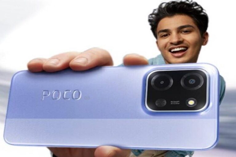 POCO ने लॉन्च किया सस्ता 5G फोन, 6000mAh बैटरी और 50MP कैमरा के साथ