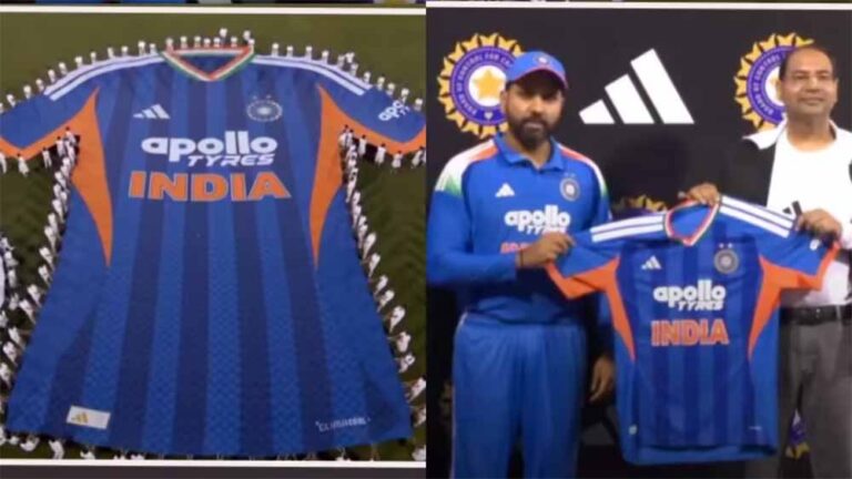 टी20 WC 2026: टीम इंडिया की नई जर्सी का खुलासा, रोहित–तिलक ने दिखाई धमाकेदार पहली झलक