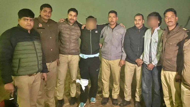आगरा में फिर पुलिस एनकाउंटर, राज चौहान हत्याकांड के तीन आरोपी गिरफ्तार