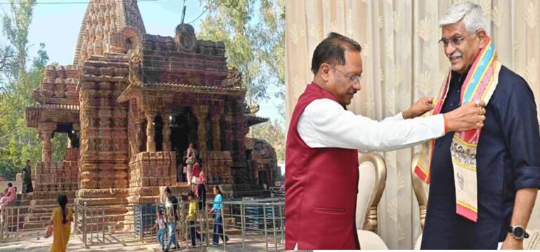 छत्तीसगढ़ के मुख्यमंत्री साय से केंद्रीय पर्यटन मंत्री ने की भेंट, पर्यटन विकास और सांस्कृतिक धरोहरों का होगा संरक्षण