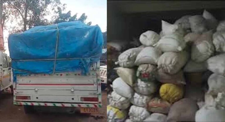 कोरिया जिले में सैकड़ों बोरी धान सहित वाहन जब्त, अवैध धान परिवहन व भंडारण पर बड़ी कार्रवाई