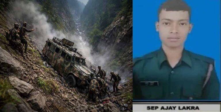रांची के सपूत अजय लकड़ा जम्मू-कश्मीर में शहीद, मां ने मजदूरी कर बनाया था सैनिक