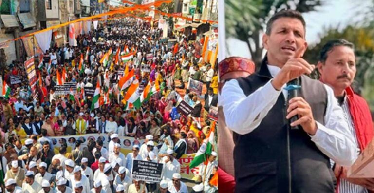 इंदौर में भागीरथपुरा कांड पर कांग्रेस की न्याय यात्रा, दिग्विजय सिंह सहित कई नेता शामिल