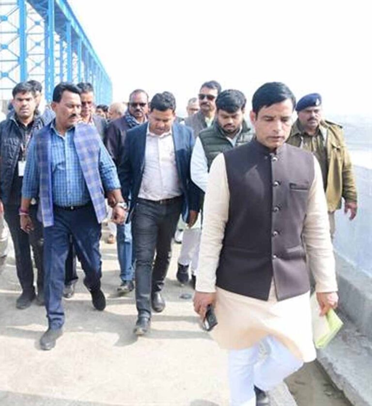 जल संसाधन मंत्री सिलावट ने कोठा बैराज परियोजना के कार्यों का लिया जायजा