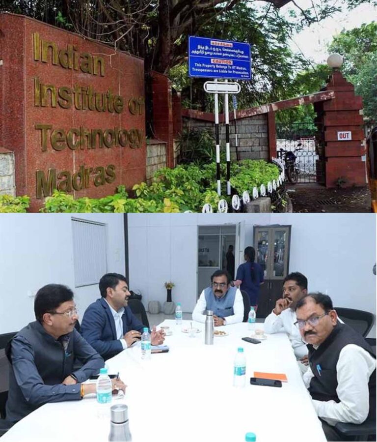 आईआईटी मद्रास में 3D प्रिंटिंग तकनीक का अवलोकन, लोक निर्माण मंत्री राकेश सिंह ने देखी फ्यूचर-रेडी निर्माण प्रणाली