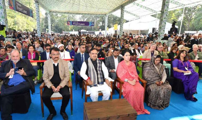 जयपुर लिटरेचर फेस्टिवल में बोले भजनलाल शर्मा: राजस्थान ज्ञान, कला और संस्कृति की पुण्यभूमि