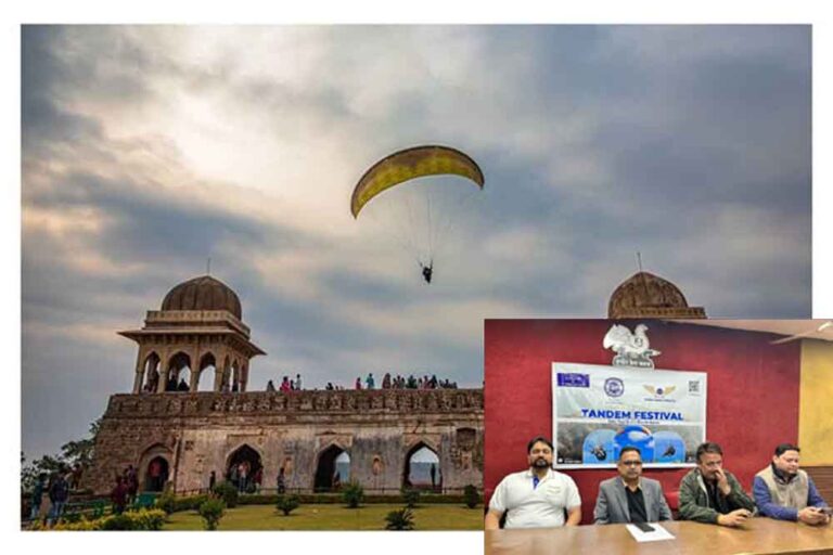 टैंडम पैराग्लाइडिंग फेस्टिवल 31 जनवरी से इंदौर में