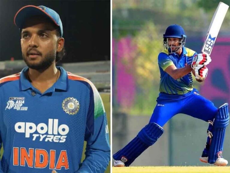 विजय हजारे ट्रॉफी का पहला सेमीफाइनल: कर्नाटक का स्कोर पहुंचा 50 के पार, करुण नायर क्रीज पर मौजूद