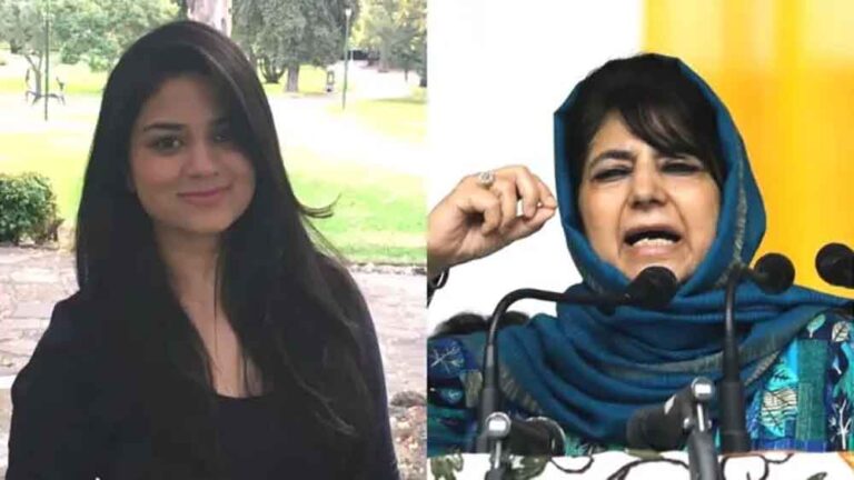 गर्भ में न्याय की मौत— उमर खालिद और शरजील इमाम की बेल खारिज होने पर महबूबा मुफ्ती की बेटी का तीखा हमला