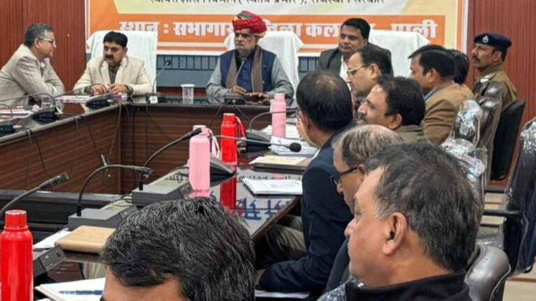 पाली में प्रभारी मंत्री झाबर सिंह खर्रा ने किया जनसंवाद, आगामी राज्य बजट में जिले की अपेक्षाओं पर मांगी राय