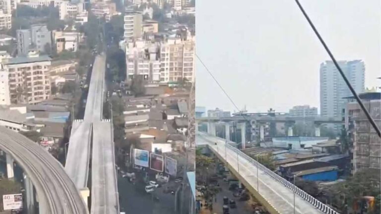 4 लेन से 2 लेन में सिमटा रास्ता, डबल-डेकर फ्लाइओवर पर विवाद; MMRDA ने डिज़ाइन खामी से किया इनकार