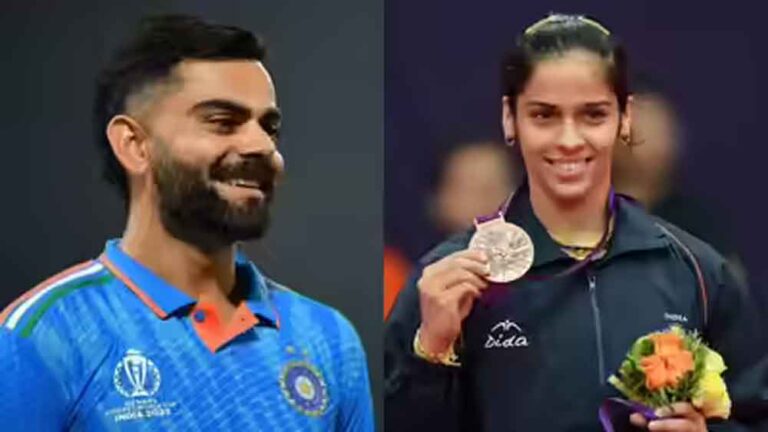 आप भारत का गर्व हैं – विराट कोहली ने साइना नेहवाल के शानदार करियर को किया सलाम