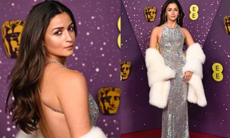 बाफ्टा अवॉर्ड्स के रेड कार्पेट पर छाईं आलिया भट्ट