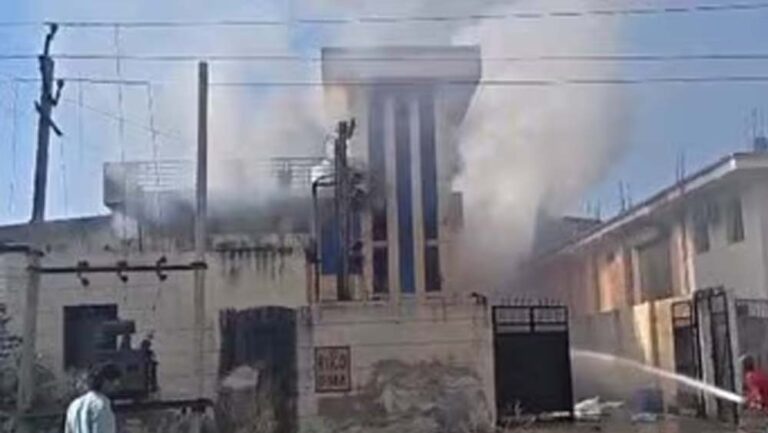 राजस्थान की पटाखा फैक्ट्री में भीषण अग्निकांड, 7 मजदूरों की गई जान