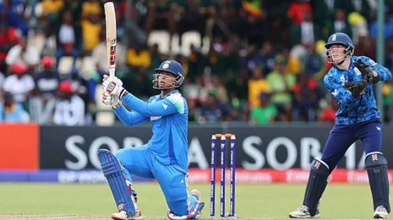 फाइनल में 175 रनों की ऐतिहासिक पारी खेल पवेलियन लौटे वैभव सूर्यवंशी, तोड़ी अंग्रेजों की कमर