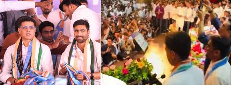 राजस्थान के विनोद जाखड़ बने NSUI के नए कप्तान, सचिन पायलट की मौजूदगी में थामी बड़ी ज़िम्मेदारी