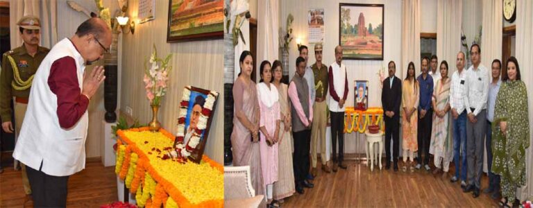राज्यपाल डेका ने वीर विनायक दामोदर सावरकर को श्रद्धांजलि दी