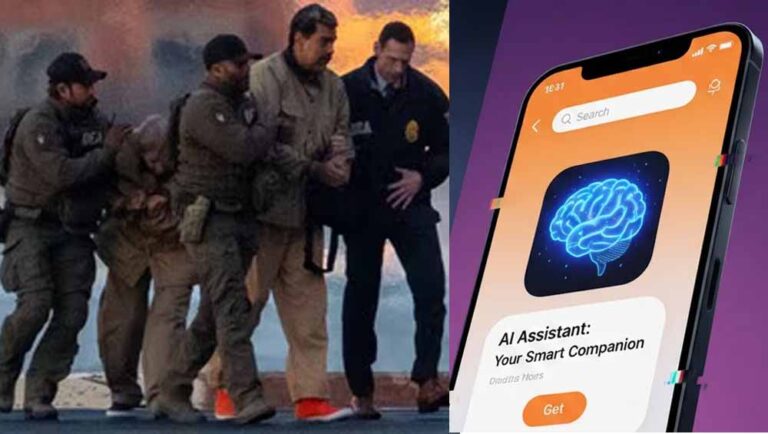 अमेरिका ने AI के जरिए मादुरो को पकड़ा, रिपोर्ट में किया इस्तेमाल का दावा