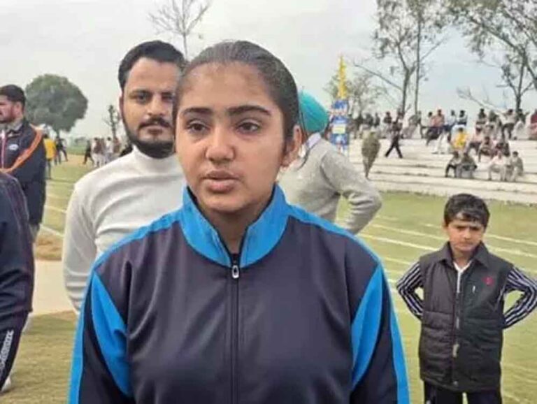 शॉट पुट में जैस्मीन कौर का धमाकेदार प्रदर्शन, पहला स्थान किया अपने नाम