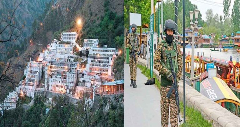 कटरा में हाई अलर्ट: मां वैष्णो देवी भवन पर आतंकी खतरा, सेना ने संभाली सुरक्षा कमान