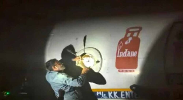 दौसा में गैस टैंकर का वाल्व फटा, मची अफरा-तफरी; जयपुर टीम की मुस्तैदी से बड़ा हादसा टला