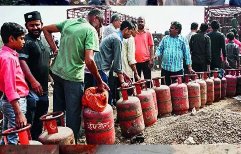 CG में LPG की किल्लत, एजेंसियों में लगी लंबी लाइनें; लोग बोले- “घंटों से तेज धूप में खड़े हैं”, लकड़ी-कोयले की बढ़ी डिमांड