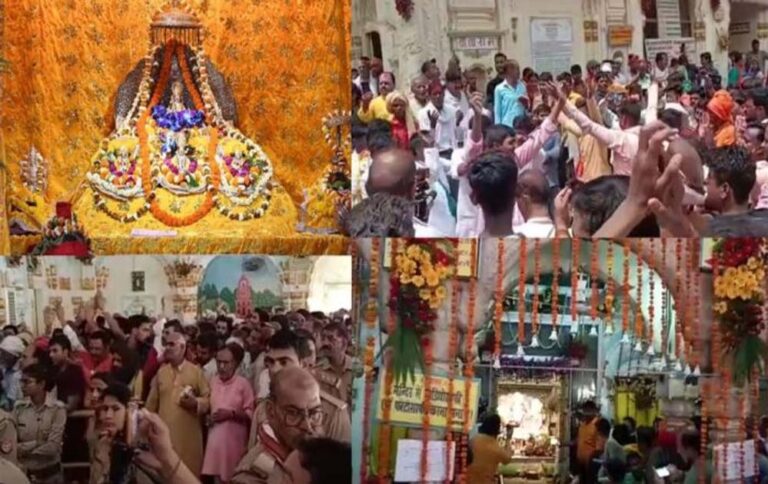 नवरात्रि पर यूपी के देवी मंदिरों में उमड़ा आस्था का सैलाब, लाखों श्रद्धालुओं ने किए दर्शन