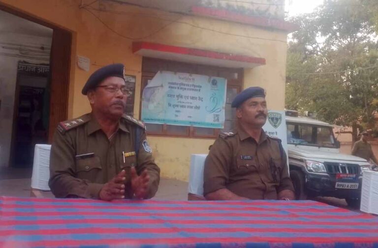 थाना राजेन्द्रग्राम में शांति समिति की बैठक होली पर्व पर शांति व्यवस्था बनाए रखने के निर्देश