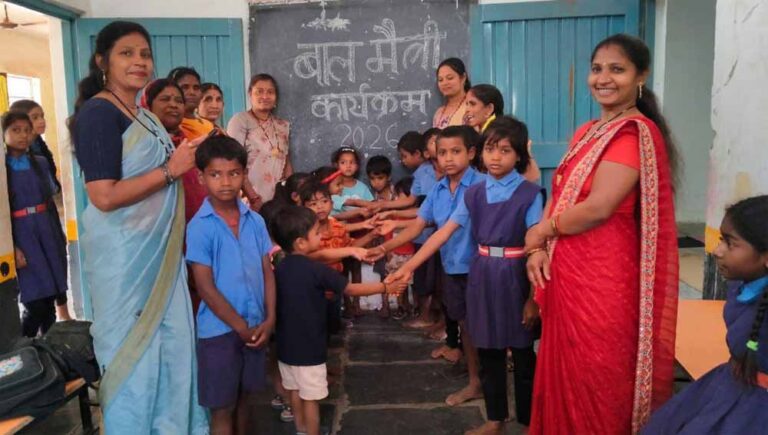 बाल मैत्री पहल से आंगनबाड़ी से विद्यालय तक बच्चों का सफर हुआ आसान