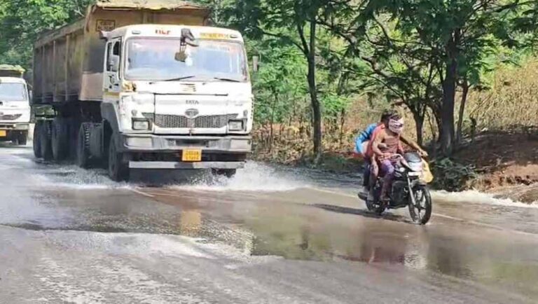 बिलासपुर डैम का गेट टूटा: मूसलाधार बारिश से हाईवे पर बाढ़, खेत हुए जलमग्न