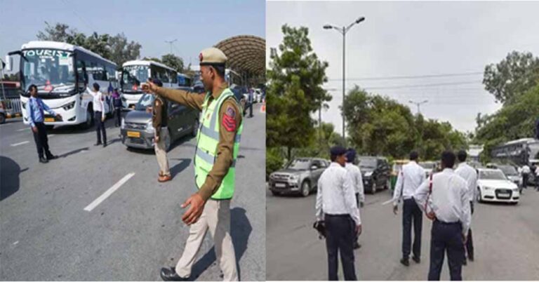 दिल्ली में मैच के चलते आज 10 घंटे तक नो एंट्री, ट्रैफिक पुलिस ने जारी की एडवाइजरी