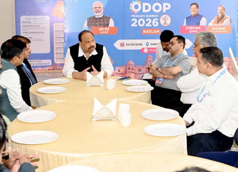 जीआई टैग का उपयोग कर रतलामी सेव की राष्ट्रीय और अंतर्राष्ट्रीय बाज़ारों में बनाएं पहुंच : मंत्री काश्यप