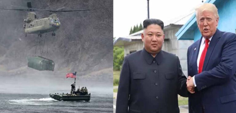 अब किम जोंग से पंगा ले रहे डोनाल्ड ट्रंप, हजारों सैनिकों की शुरू कर दी मिलिट्री ड्रिल