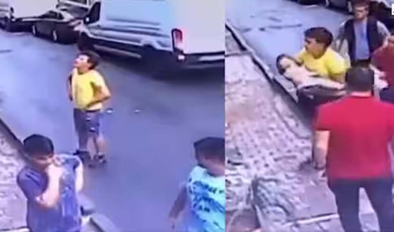 2 साल की मासूम गिरी दूसरी मंजिल से, 17 साल के युवक ने दिखाया हीरो जैसा साहस