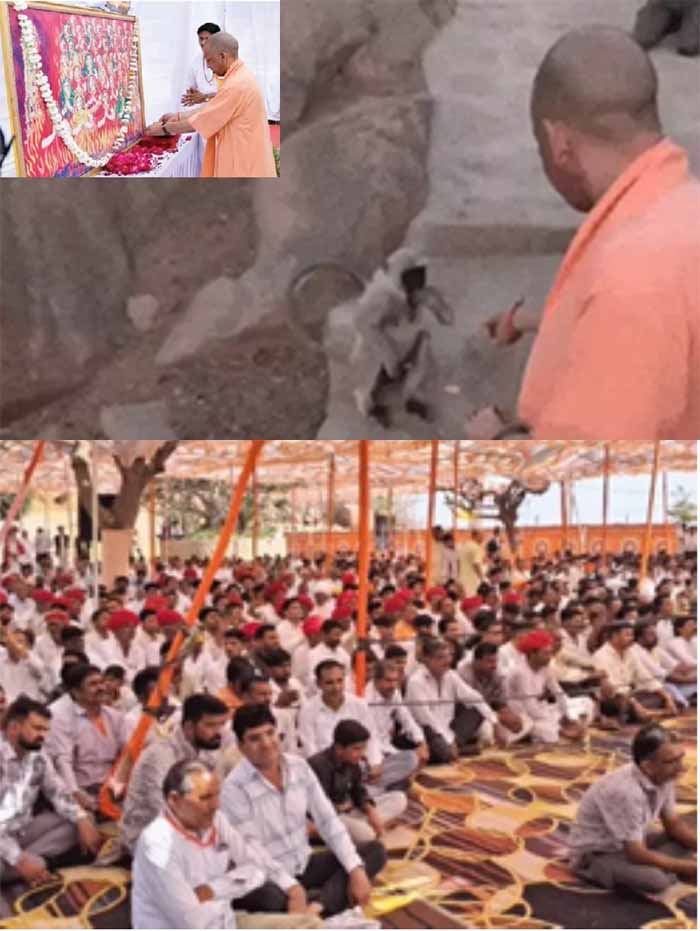 जालोर में योगी आदित्यनाथ का आध्यात्मिक शंखनाद: जौहर को बताया आत्मसम्मान का प्रतीक