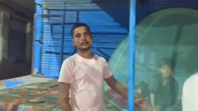 आधी रात से फुटपाथ पर पहरा, गैस सिलेंडर की किल्लत ने लोगों को बनाया बेघर, बस्ती का हैरान करने वाला वीडियो वायरल