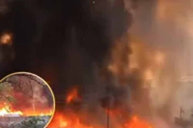 विकास नगर में भीषण आग, 50+ झुग्गियां राख, सिलेंडर ब्लास्ट से मचा हड़कंप