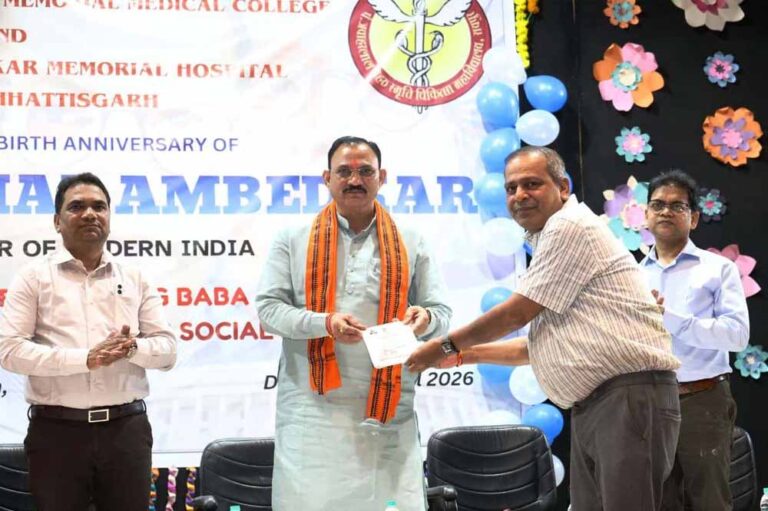 ‘बाबा साहेब के विचारों से बनेगा बेहतर समाज’: जयंती समारोह में बोले स्वास्थ्य मंत्री जायसवाल