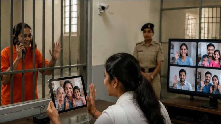 रायपुर जेल की महिला कैदी अब वीडियो कॉल से परिवार से मिल सकेंगी, स्क्रीन पर देख भावुक हुईं