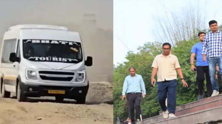PM मोदी और CM यादव की अपील का असर: उज्जैन में अधिकारी ट्रैवलर बस से पहुंचे, 6750 का सफर सिर्फ 250 रुपये में