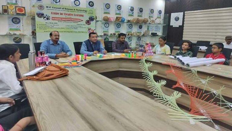 मैपकास्ट के सेंटर फॉर क्रिएटिव लर्निंग में विज्ञान आधारित कार्यशालाओं का हुआ आयोजन