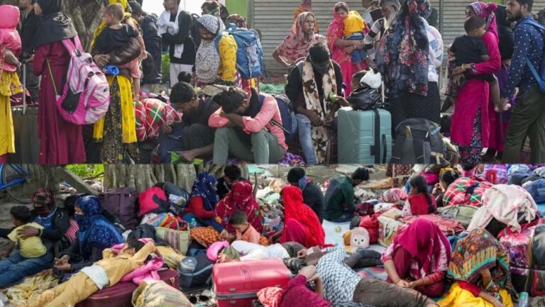 बांग्लादेश बॉर्डर पर अवैध प्रवासियों की बढ़ती भीड़, बंगाल में घुसपैठियों में दिखा डर