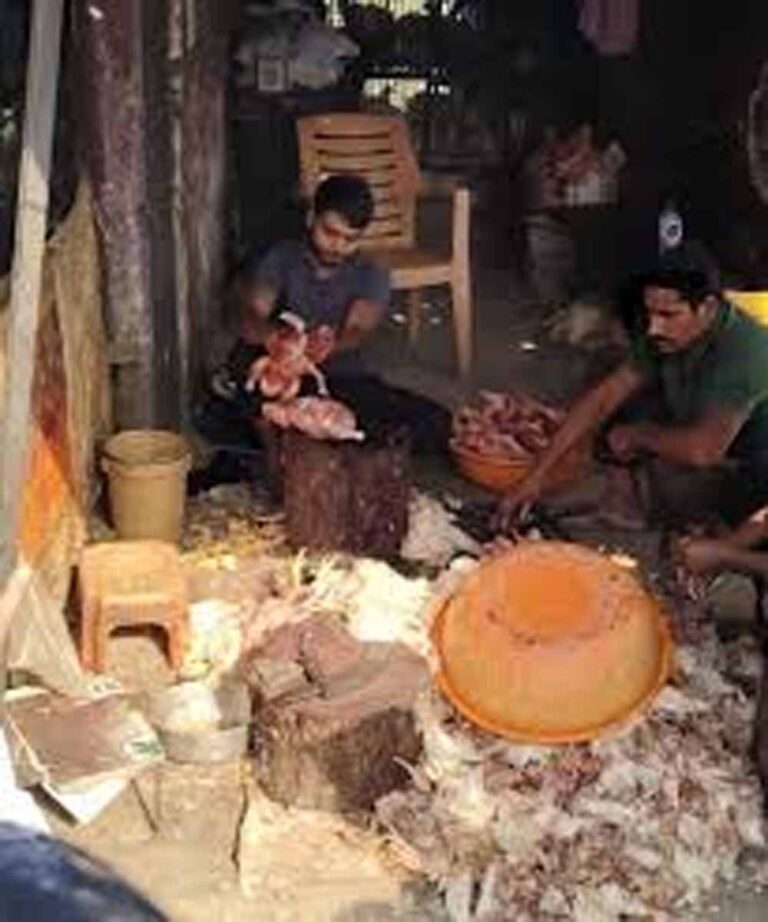 गढ़वा में अवैध मांस दुकानों पर प्रशासन का एक्शन, पांच दुकानदारों को नोटिस