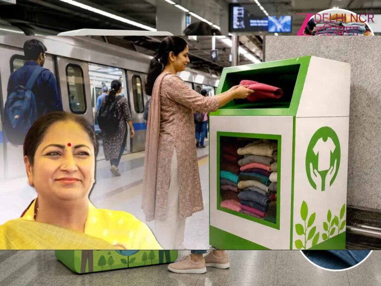 दिल्ली मेट्रो की नई पहल: पुराने कपड़ों से बनेंगे नए प्रोडक्ट, 10 स्टेशनों पर लगेंगे कलेक्शन बॉक्स