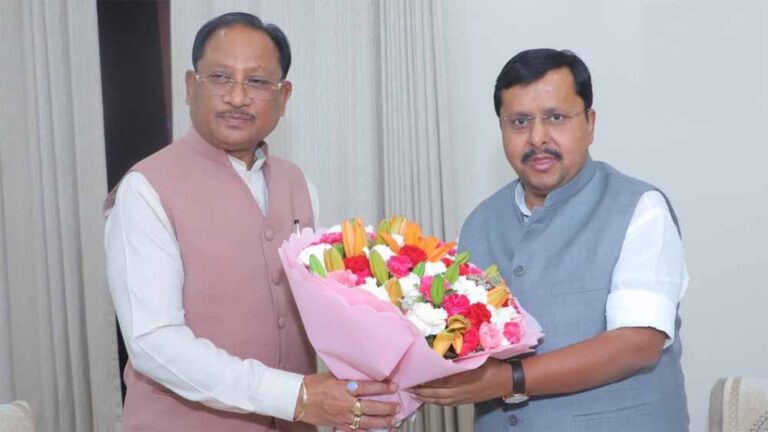 BJP अध्यक्ष नितिन नवीन से मिले CM साय, छत्तीसगढ़ विकास को लेकर हुई अहम चर्चा