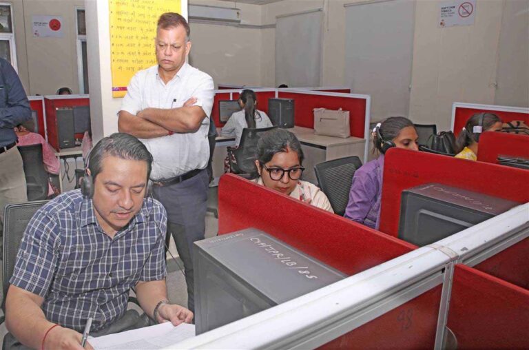 राजस्थान संपर्क 181 हेल्पलाइन का निरीक्षण, शिकायत निस्तारण पर जोर