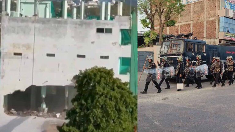 जयपुर में सड़क चौड़ीकरण की कार्रवाई तेज, नूरानी मस्जिद समेत कई निर्माण हटाए जा रहे