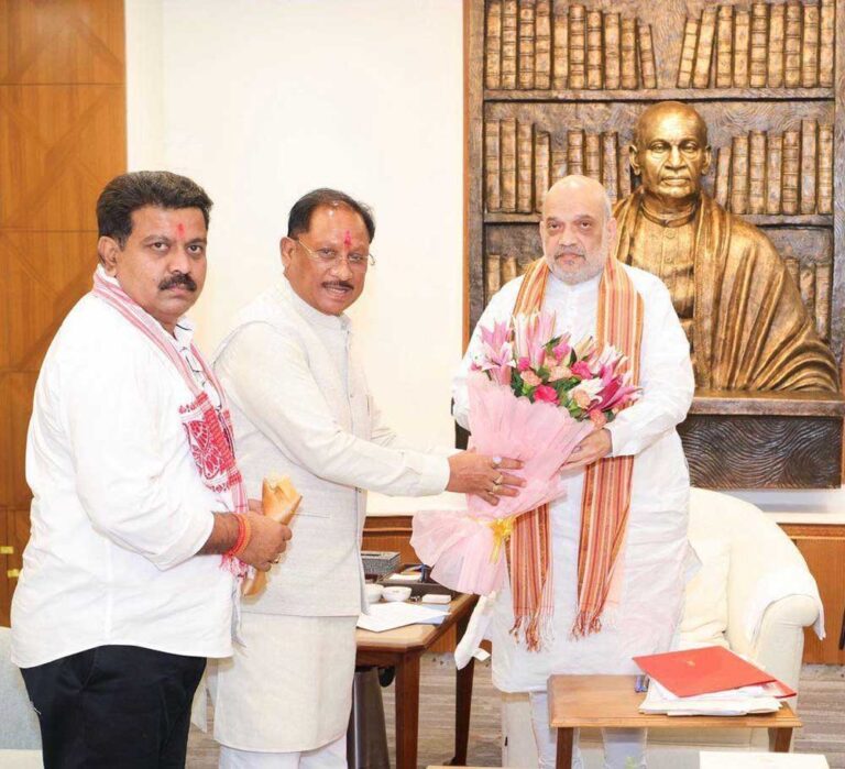 छत्तीसगढ़ में अखिल भारतीय आयुर्वेद संस्थान के स्थापना का प्रस्ताव, अमित शाह से मिले मुख्यमंत्री विष्णुदेव