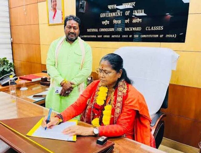 राष्ट्रीय OBC आयोग की अध्यक्ष छत्तीसगढ़ पहुंचीं, CM साय और राज्यपाल से करेंगी अहम मुलाकात